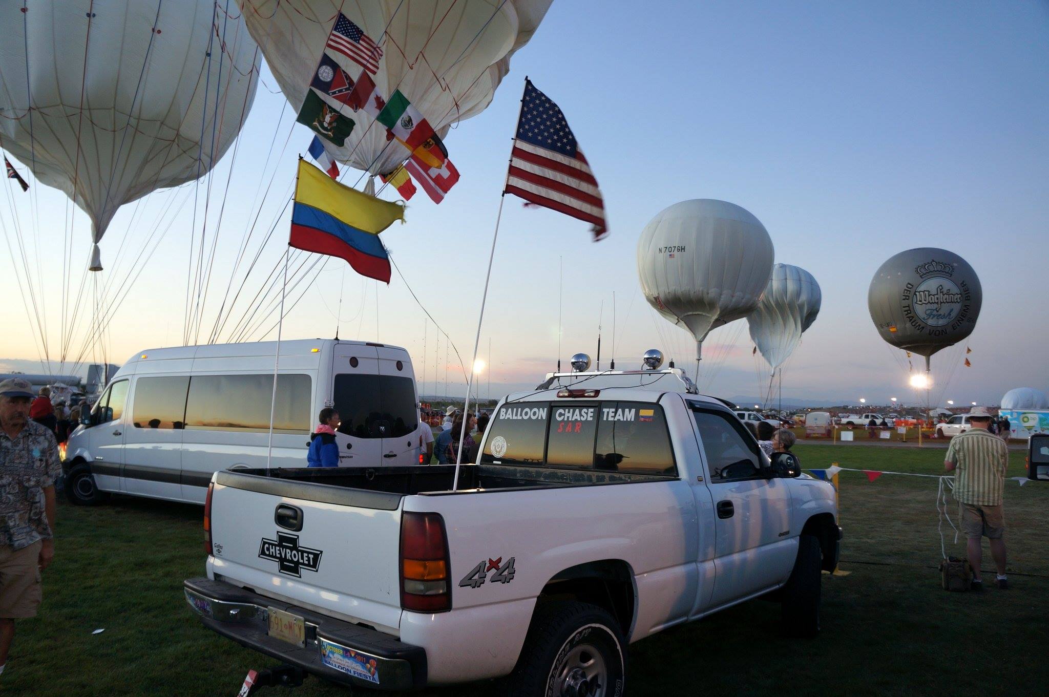 worldslargesthotairballoonfestival Tudor Clee